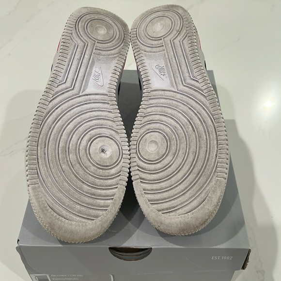 Nike Air Force 1 LV8 KSA (GS) 5 youth kids 6.5 Women Red | White | Blue Navy HTF - Picture 9 of 14